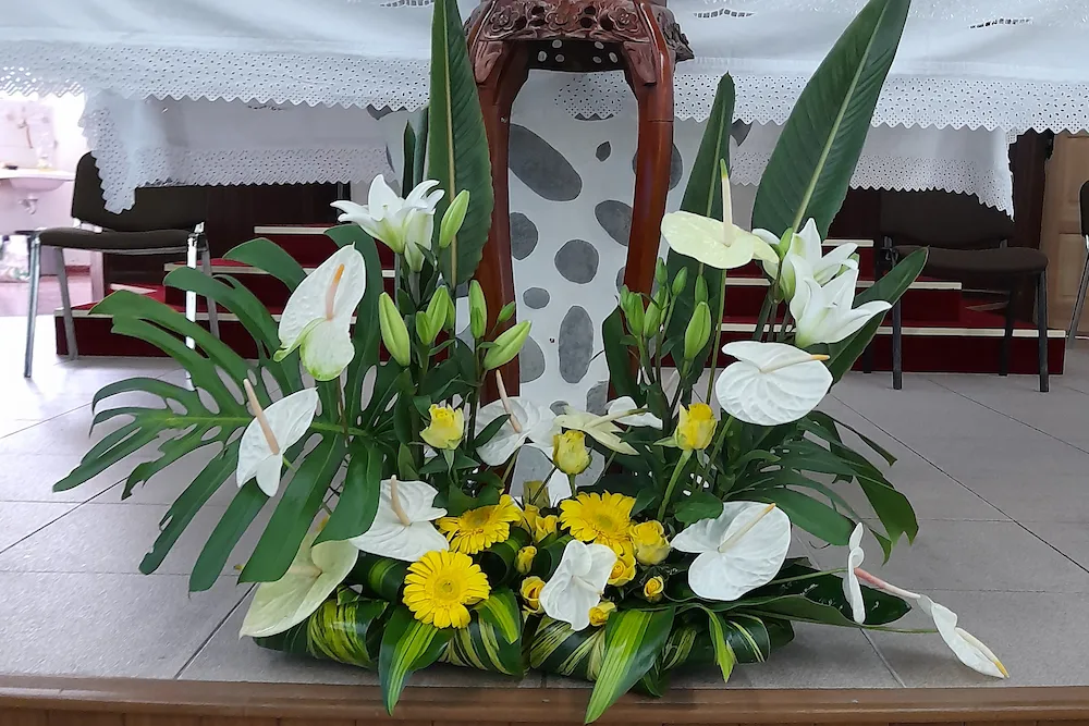 Fleurissement de l’église