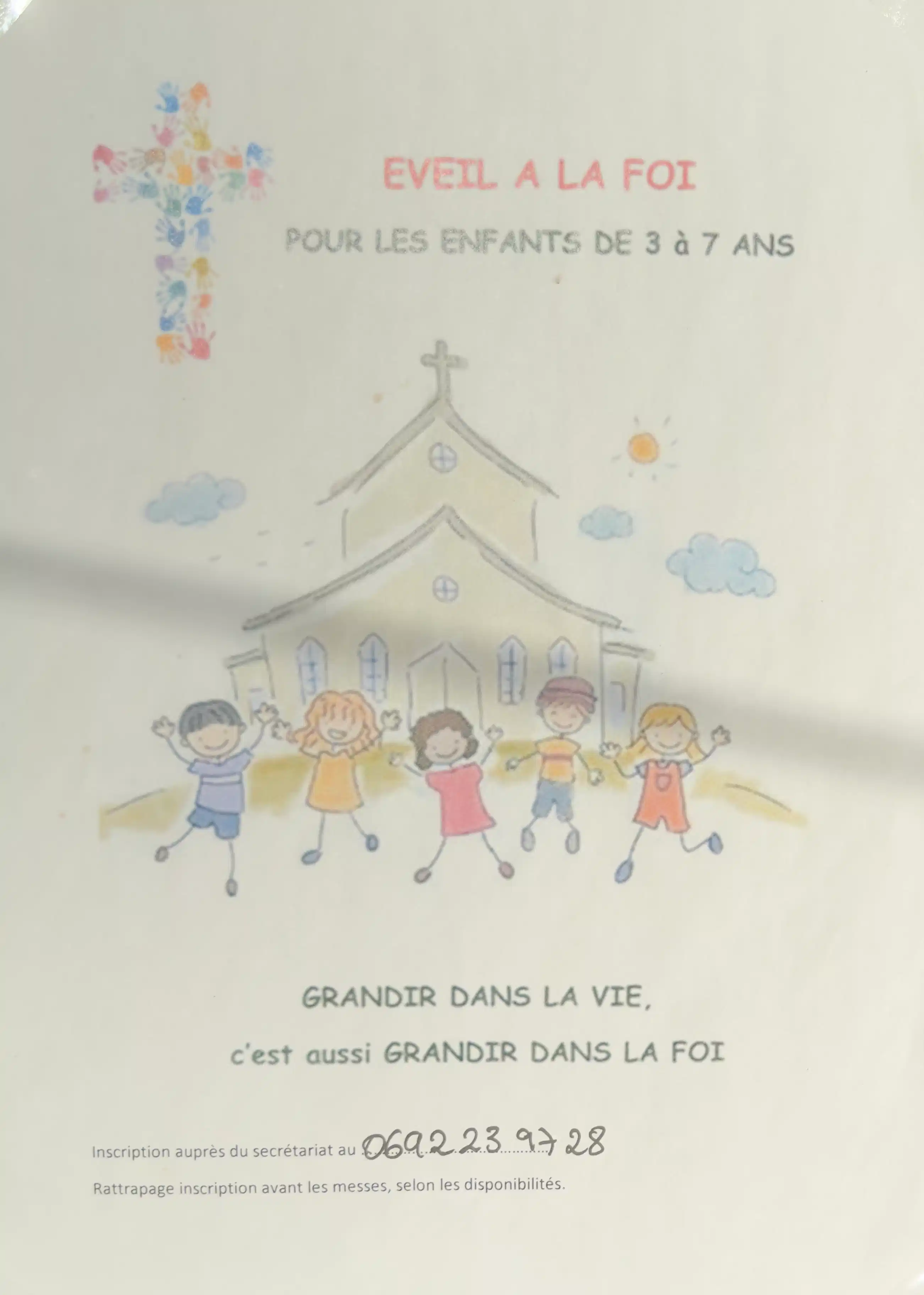 Inscription éveil à la foi